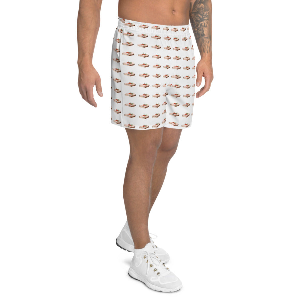 Shorts für Herren in Weiß - Wurstbrot Style - Openmind