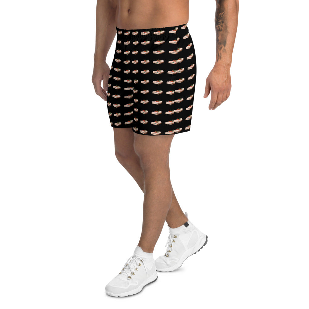 Shorts für Herren in Schwarz- Wurstbrot Style - Openmind