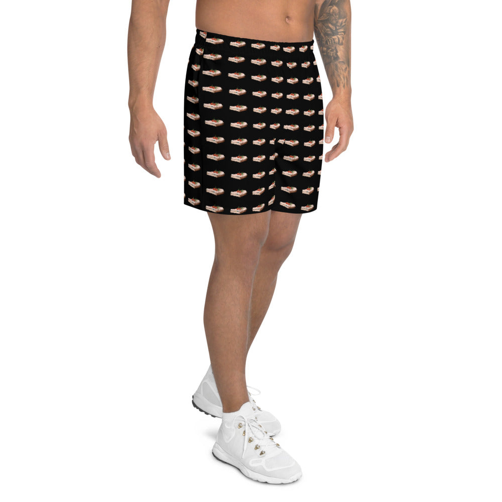 Shorts für Herren in Schwarz- Wurstbrot Style - Openmind